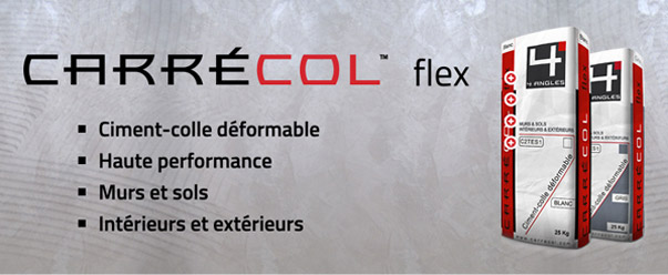 Colle carrelage haute performance