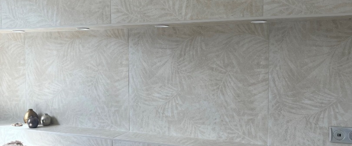 Tête de lit en carrelage - 69830 St Georges de Reneins - 4 Angles