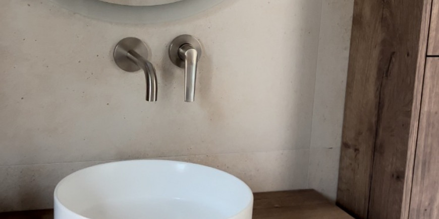 Salle de bain cocooning - 69830 St Georges de Reneins - 4 Angles